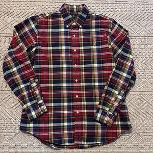 Ralph Lauren red plaid dress shirt